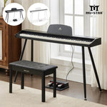 MUSTAR MEP-2300/2400, 88 Semi Weighted Key Digital Piano With Stool, Electronic Keyboards, Beach, Bluetooth/ MIDI